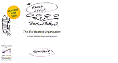 Desktop Screenshot of evilbastard.org